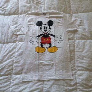 White Mickey Mouse T-shirt